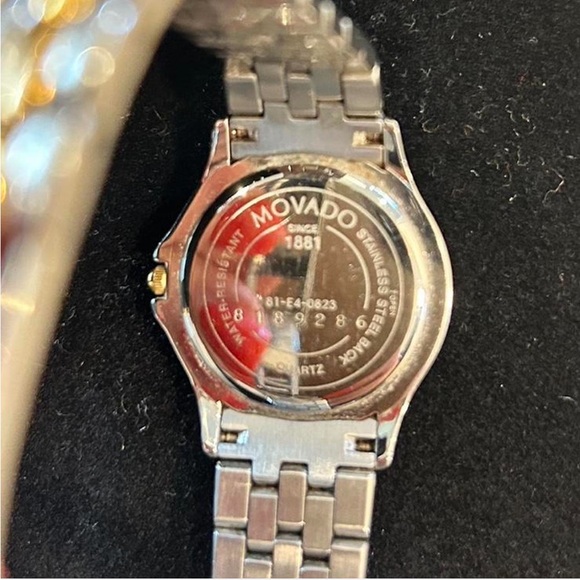 Movado Museum Collection Two Tone Vintage Women’s Watch - Picture 2 of 7